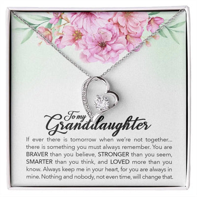 Brave Granddaughter - Forever Love Necklace ShineOn Fulfillment