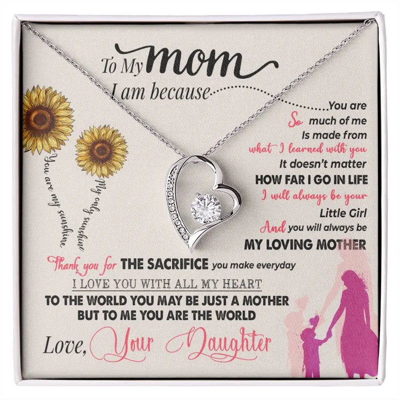 You Are My Sunshine - Forever Love Necklace ShineOn Fulfillment