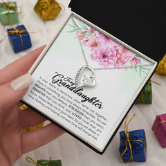 Brave Granddaughter - Forever Love Necklace ShineOn Fulfillment