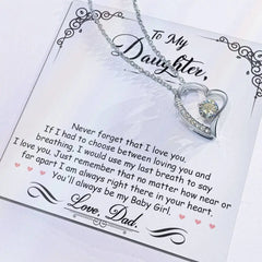 My Baby Girl - Forever Love Necklace ShineOn Fulfillment