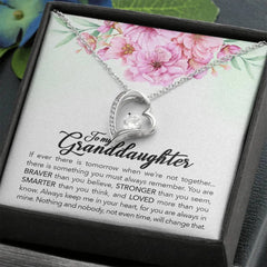 Brave Granddaughter - Forever Love Necklace ShineOn Fulfillment