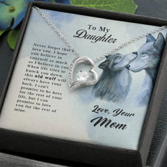 Old Wolf - Forever Love Necklace ShineOn Fulfillment