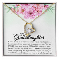 Brave Granddaughter - Forever Love Necklace ShineOn Fulfillment