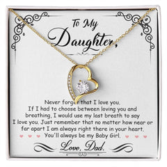 My Baby Girl - Forever Love Necklace ShineOn Fulfillment