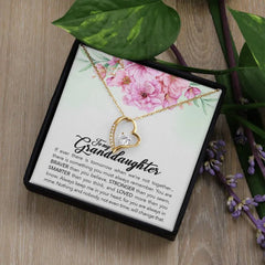 Brave Granddaughter - Forever Love Necklace ShineOn Fulfillment