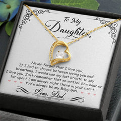 My Baby Girl - Forever Love Necklace ShineOn Fulfillment