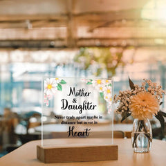 To My Daughter Distance – Acrylic Square ShineOn Fulfillment