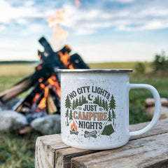 No City Lights - Camping Mug ShineOn Fulfillment