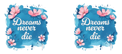 Dreams Never Die  – 11oz White Ceramic Mug ShineOn Fulfillment