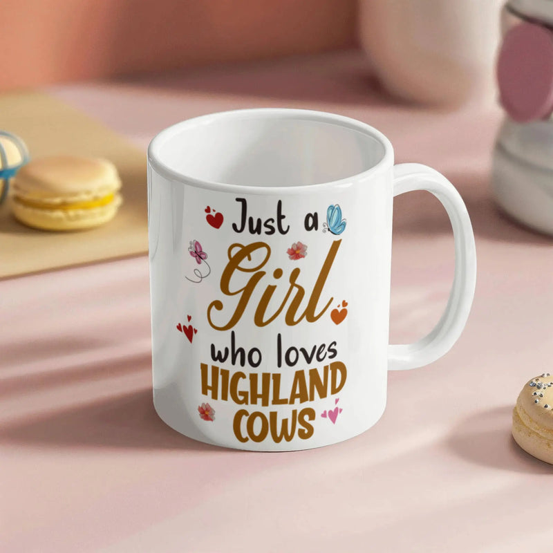 Just a Girl – Ceramic Mug ShineOn Fulfillment