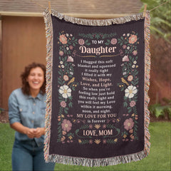 To My Daughter - Heirloom Blanket ShineOn Fulfillment
