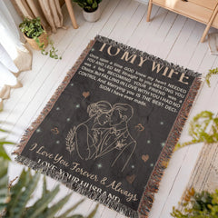 To My Wife - Heirloom Blanket ShineOn Fulfillment