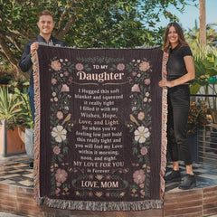 To My Daughter - Heirloom Blanket ShineOn Fulfillment