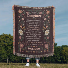 To My Daughter - Heirloom Blanket ShineOn Fulfillment