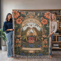 Til We Croak - Heirloom Blanket ShineOn Fulfillment