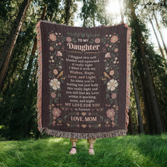 To My Daughter - Heirloom Blanket ShineOn Fulfillment