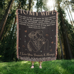 To My Wife - Heirloom Blanket ShineOn Fulfillment
