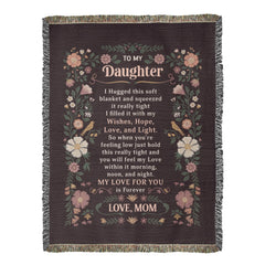 To My Daughter - Heirloom Blanket ShineOn Fulfillment
